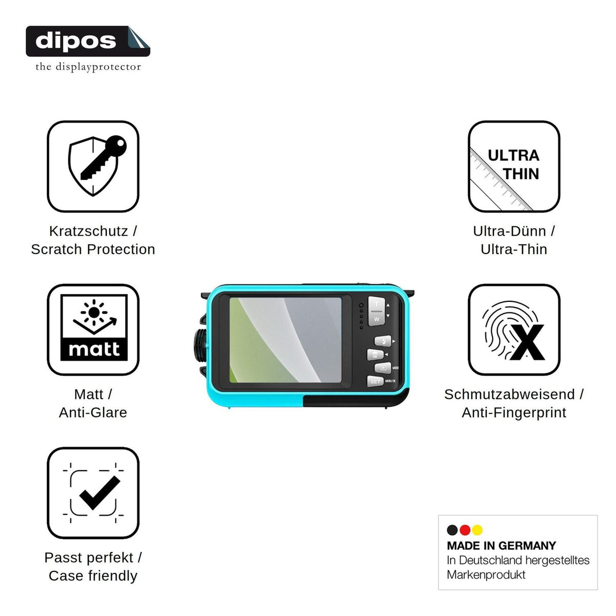 4x Screen Protector for Yixinxin WENUP018 Protection Anti Glare dipos