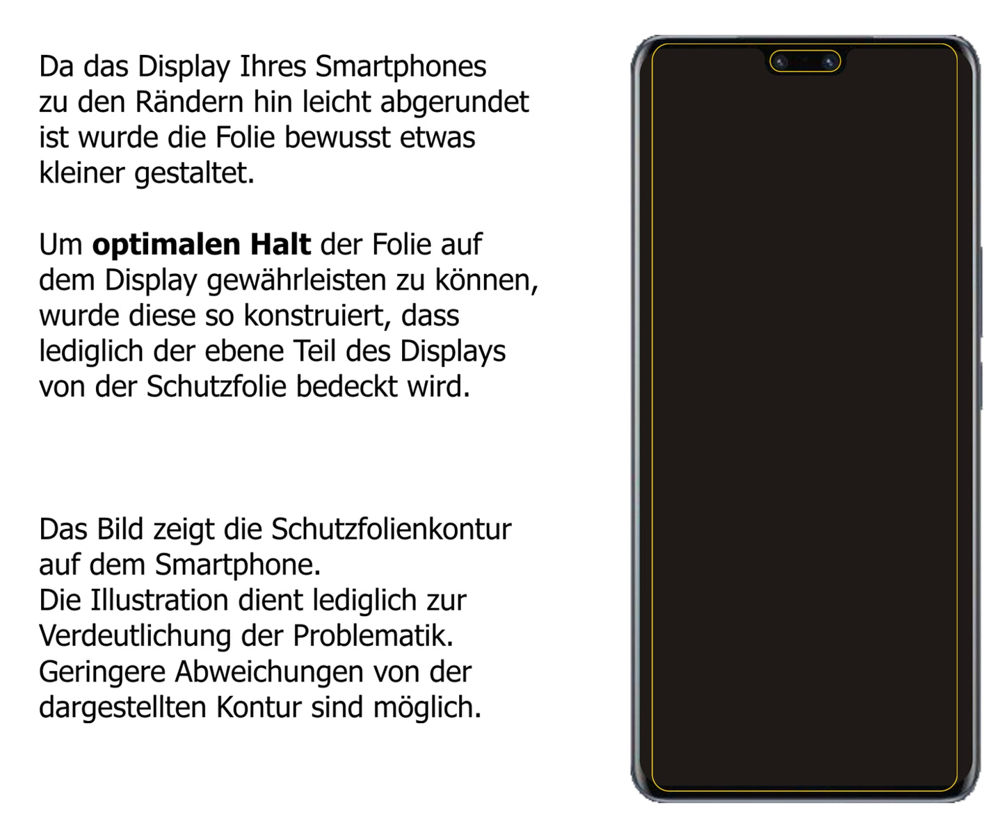 6x Schutzfolie klar für Vivo V23 Pro Display-Schutzfolie