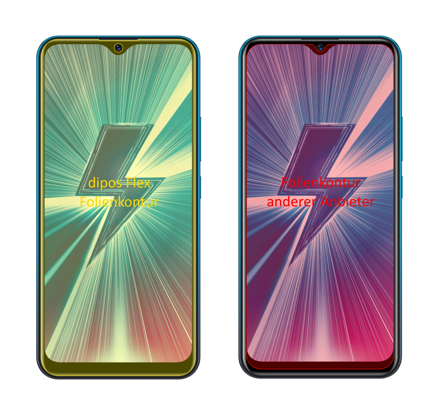 3D Full Cover Displayschutzfolie: Case-freundlicher Schutz mit perfekter Passform für dein Display.