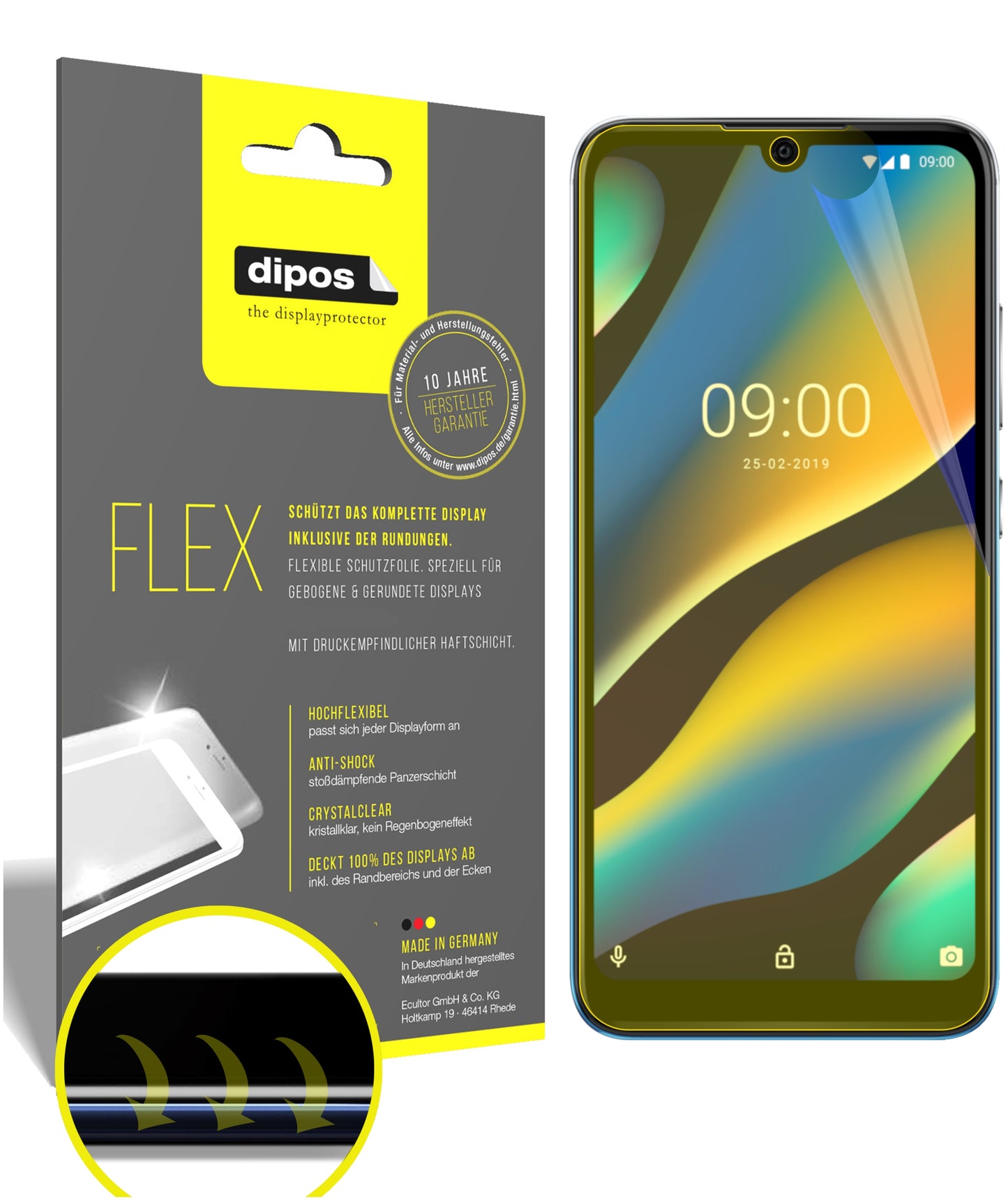 3D Full Cover Displayschutzfolie: Case-freundlicher Schutz mit perfekter Passform für dein Display.