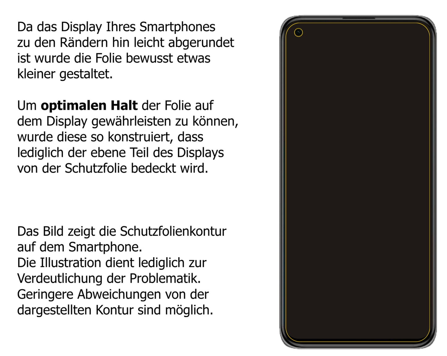 dipos Displayschutz für Xiaomi Mi 11 Lite, mattierte Oberfläche, robuste Festigkeit und perfekte Passform
