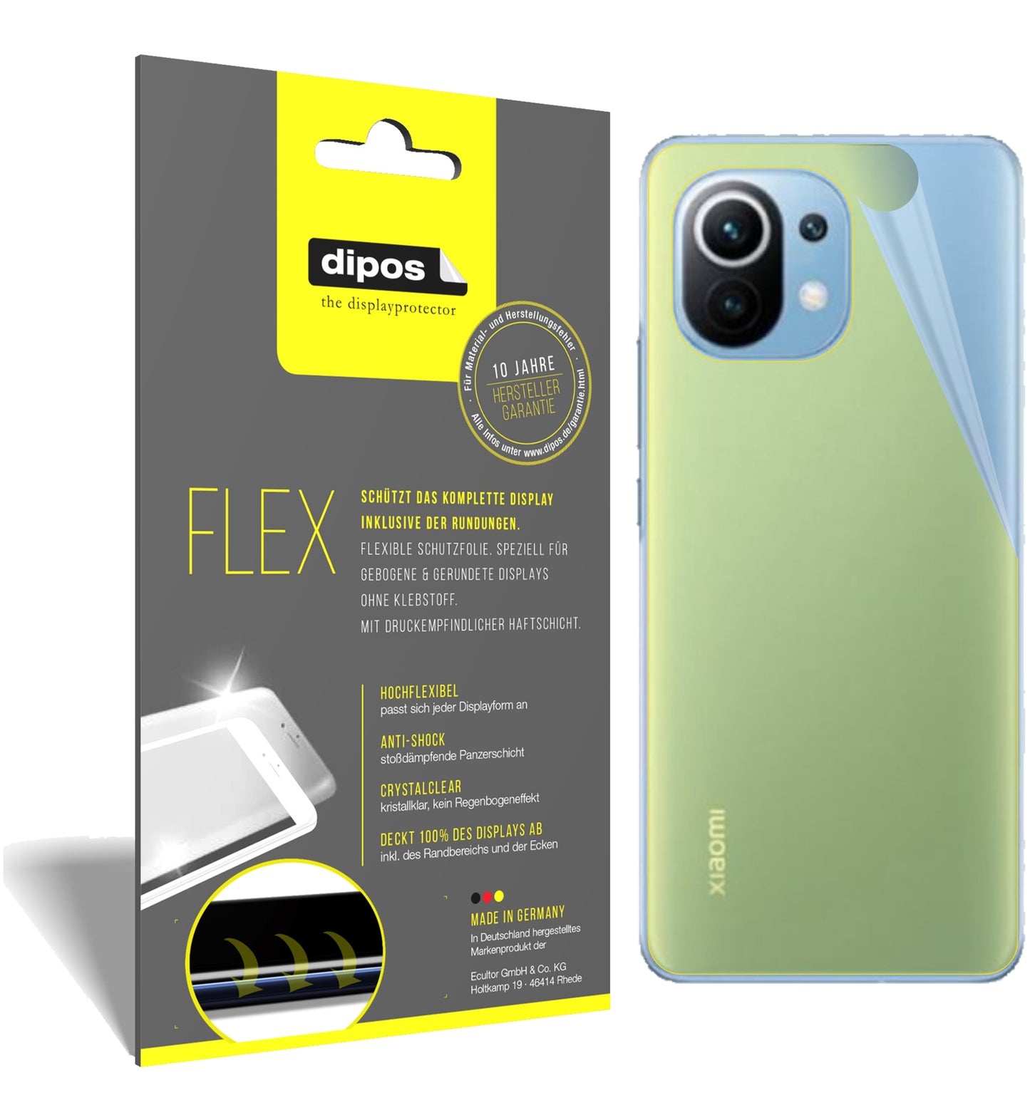 3D Full Cover Displayschutzfolie: Case-freundlicher Schutz mit perfekter Passform für dein Display.