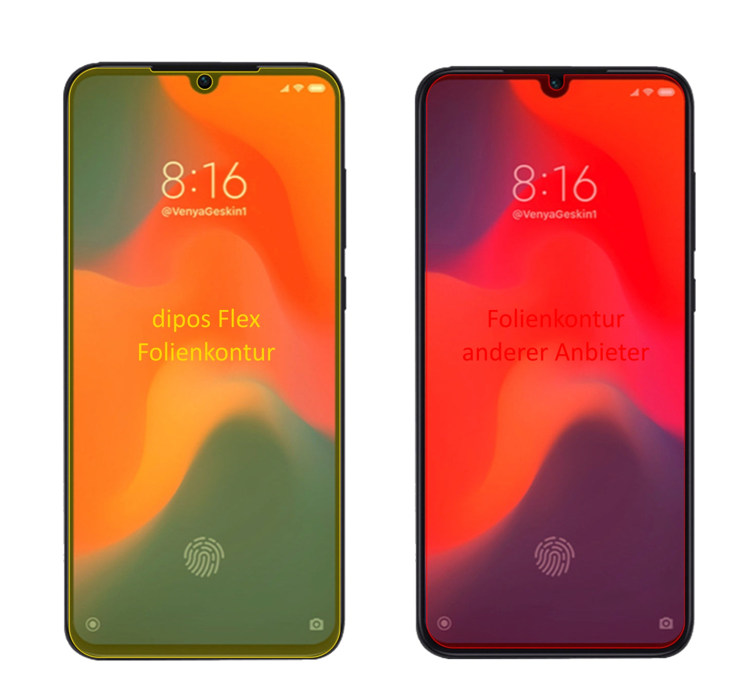 3D Full Cover Displayschutzfolie: Case-freundlicher Schutz mit perfekter Passform für dein Display.