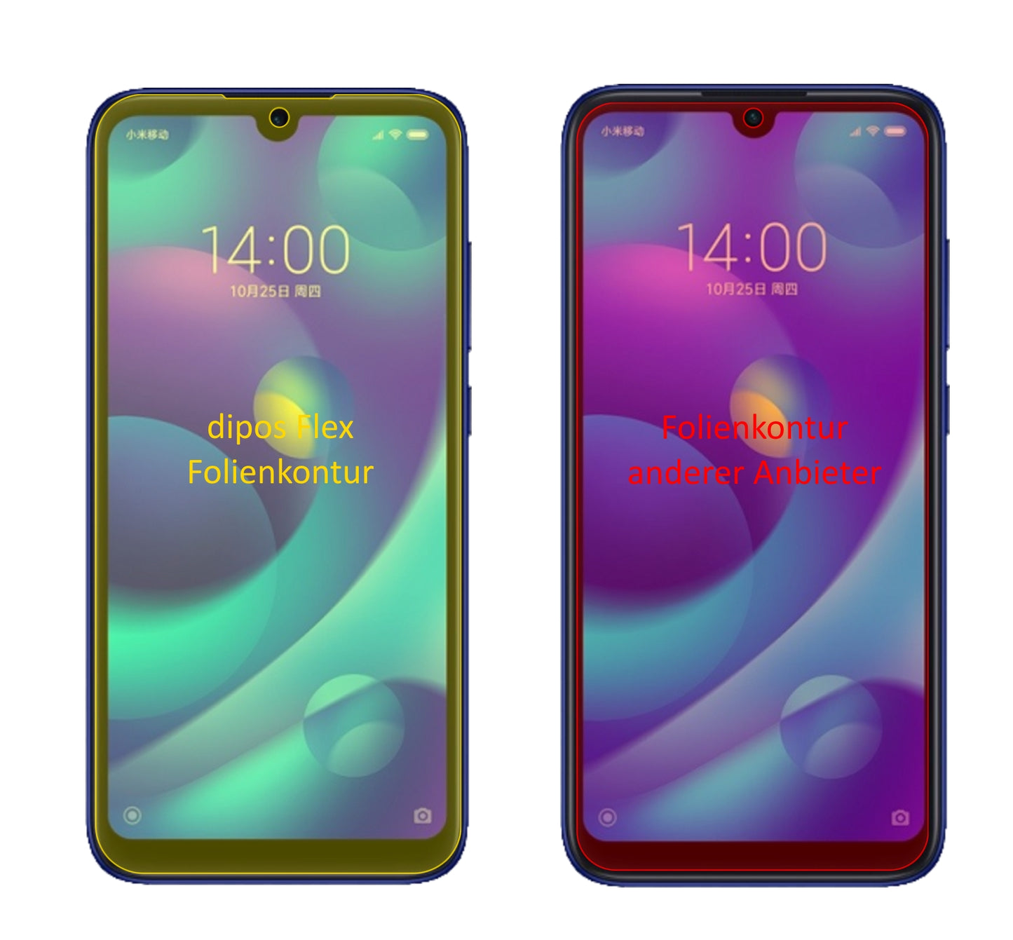 3D Full Cover Displayschutzfolie: Case-freundlicher Schutz mit perfekter Passform für dein Display.