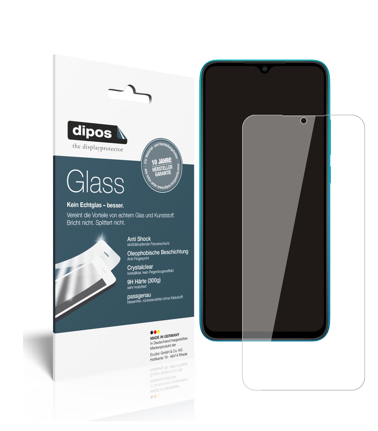 Perfekte Passform und ultimative Qualität: Unser 9H Panzerglas bietet Schutz für Xiaomi-Redmi 9A Sport