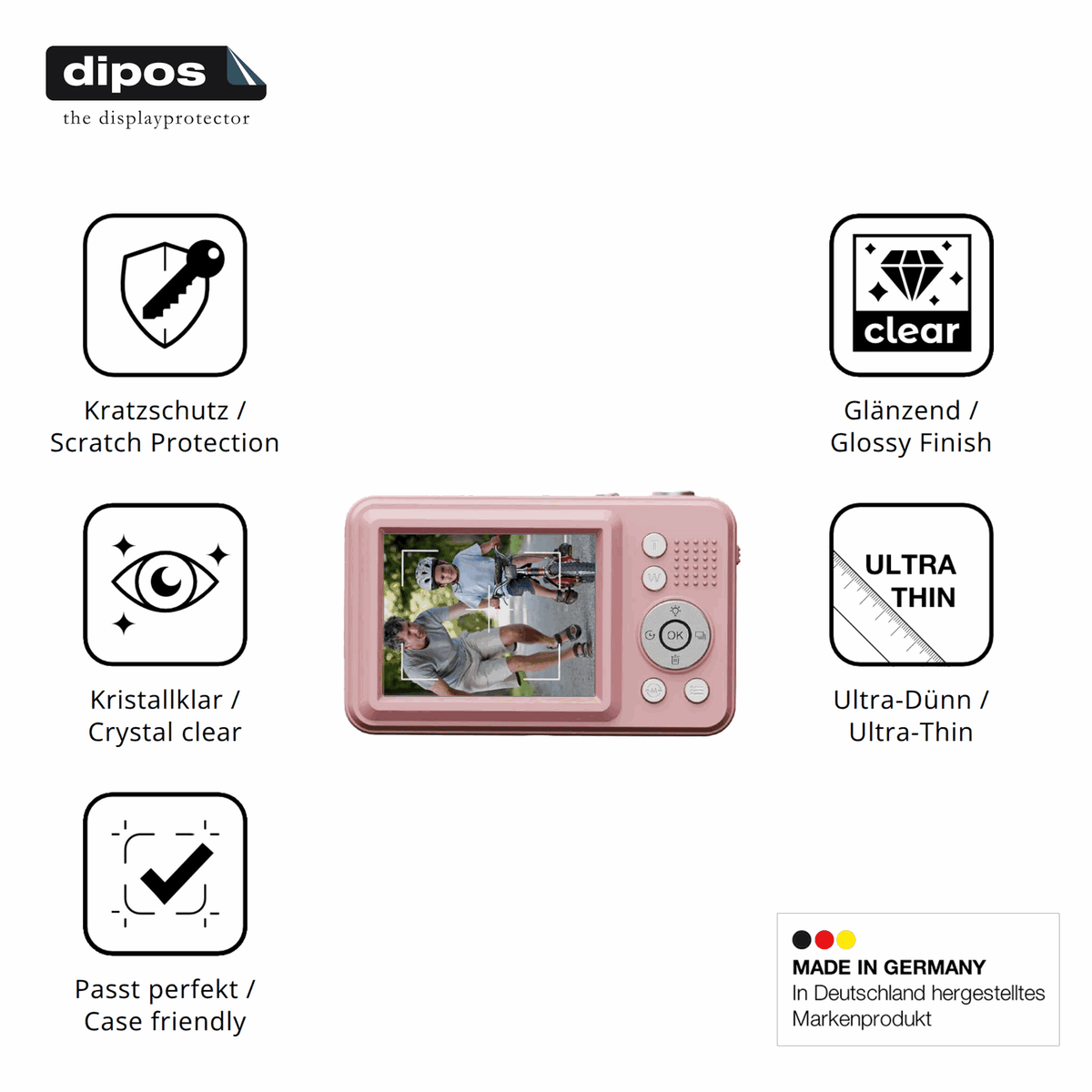 4x Screen Protector for Yehtreh K500 Protection Crystal Clear dipos