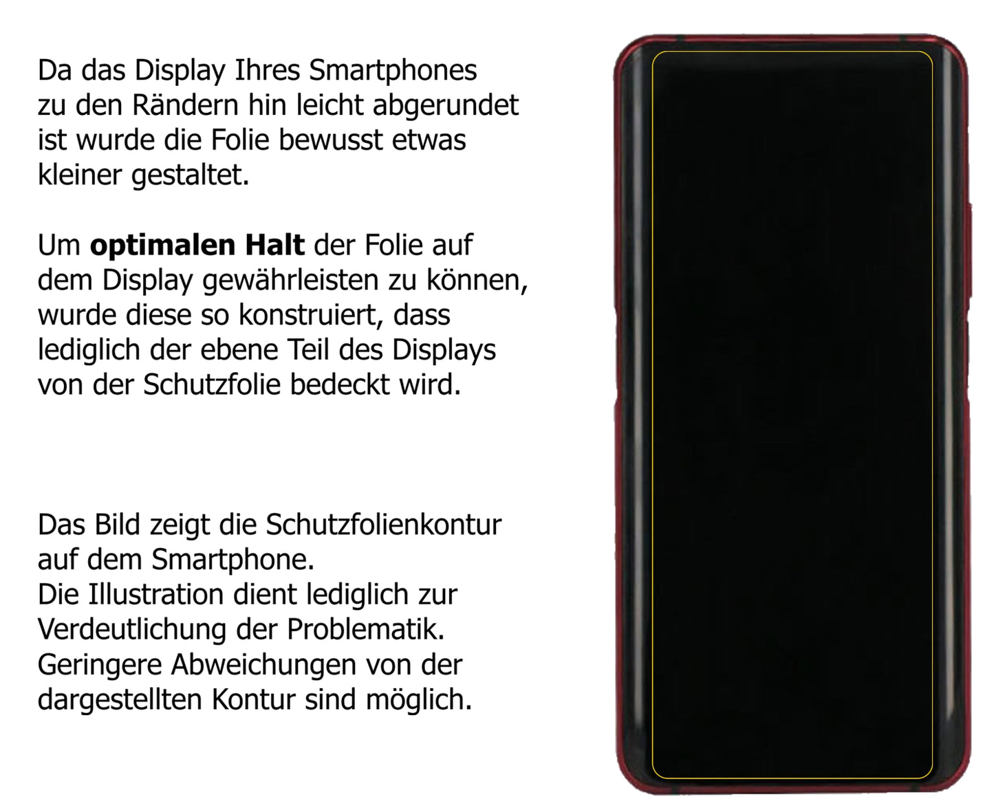 Dünne und klare Folie passend zugeschnitten für ZTE nubia Z20