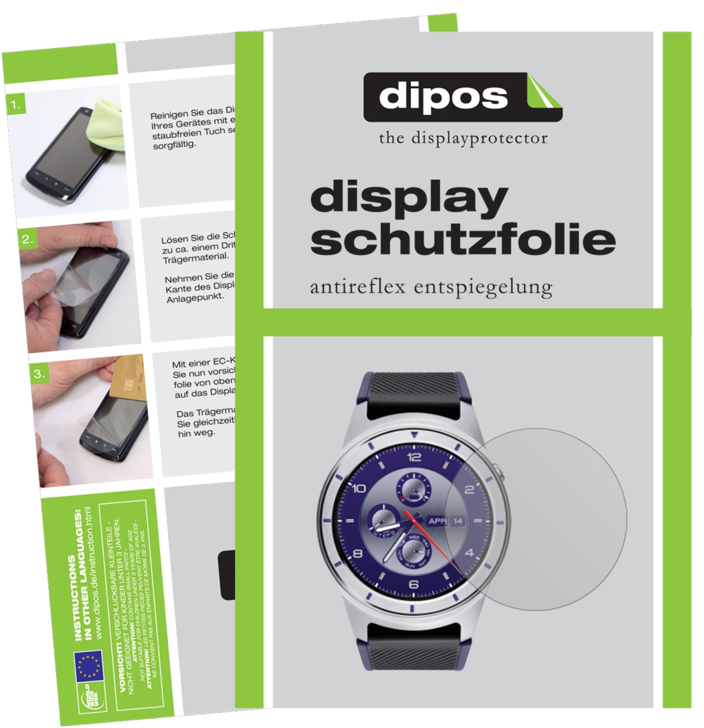 Mattes Panzerglas: Schutz vor Brüchen, Fingerabdrücken und Bildschirmblendung für