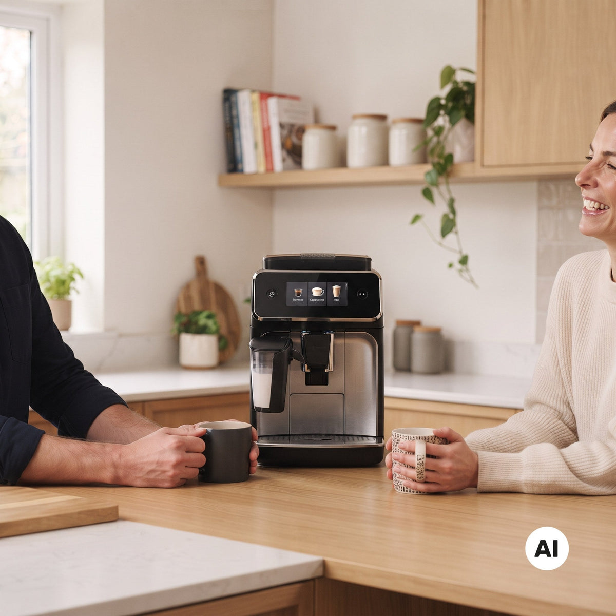 Coffee Machine Screen Protectors – AI-generated illustrative image