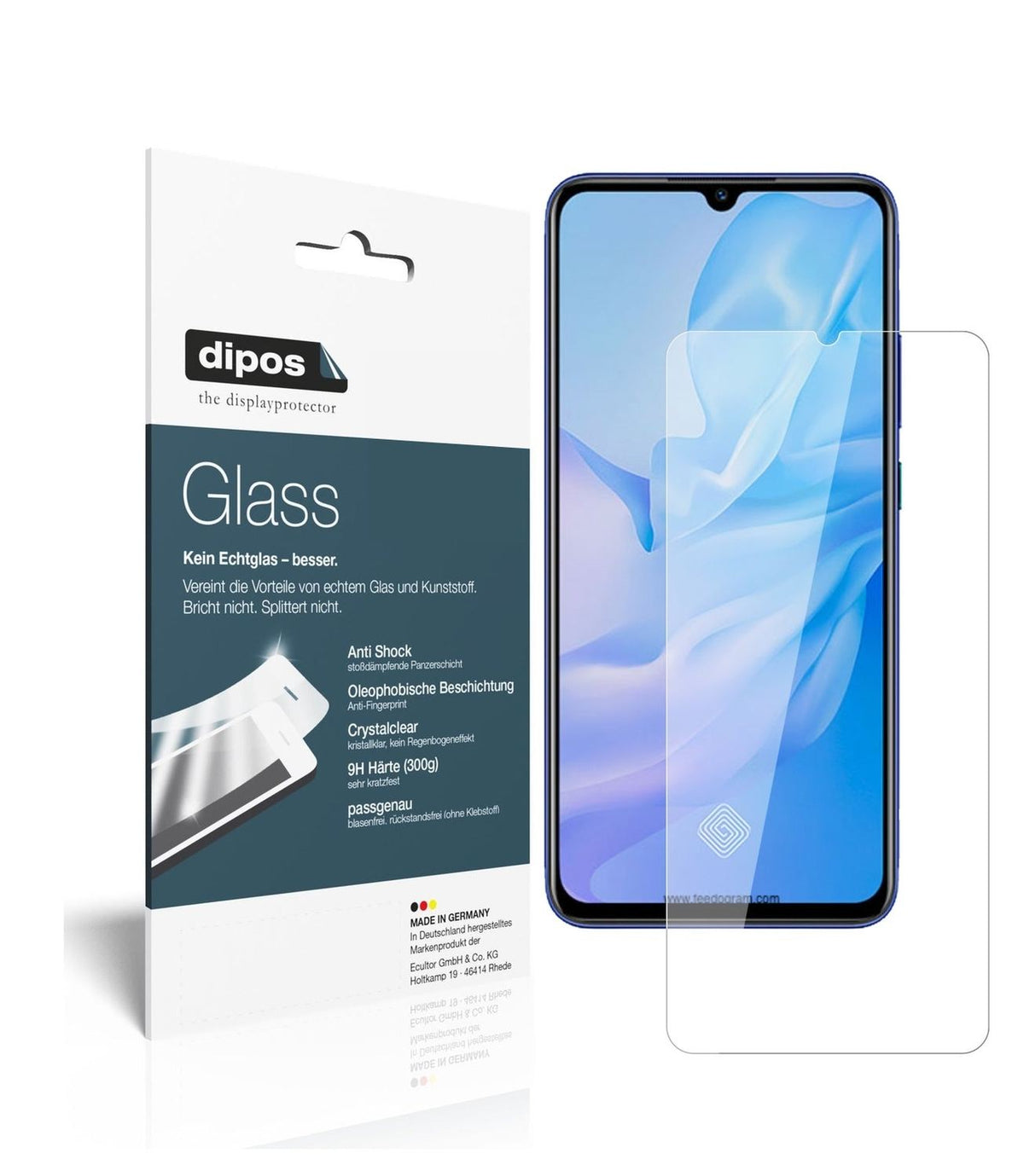 9H Clear Screen Protector for Vivo Y51 (2020) – Shatterproof, Crystal Clear | dipos