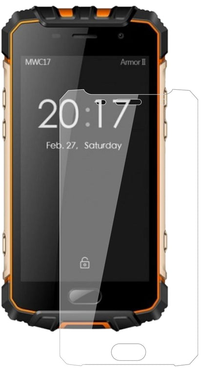 2x 9H Clear Screen Protector for Ulefone Armor 2 – Shatterproof, Crystal Clear | dipos