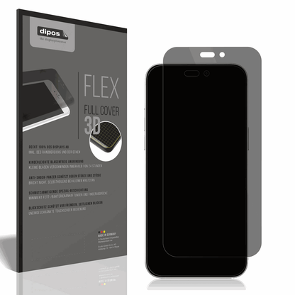 Full Cover Privacy Film for Apple iPhone 16 Plus Screen Protector Anti-Shock