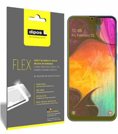 3x Screen Protector for Samsung Galaxy A40 Protective Film covers 100% Flex