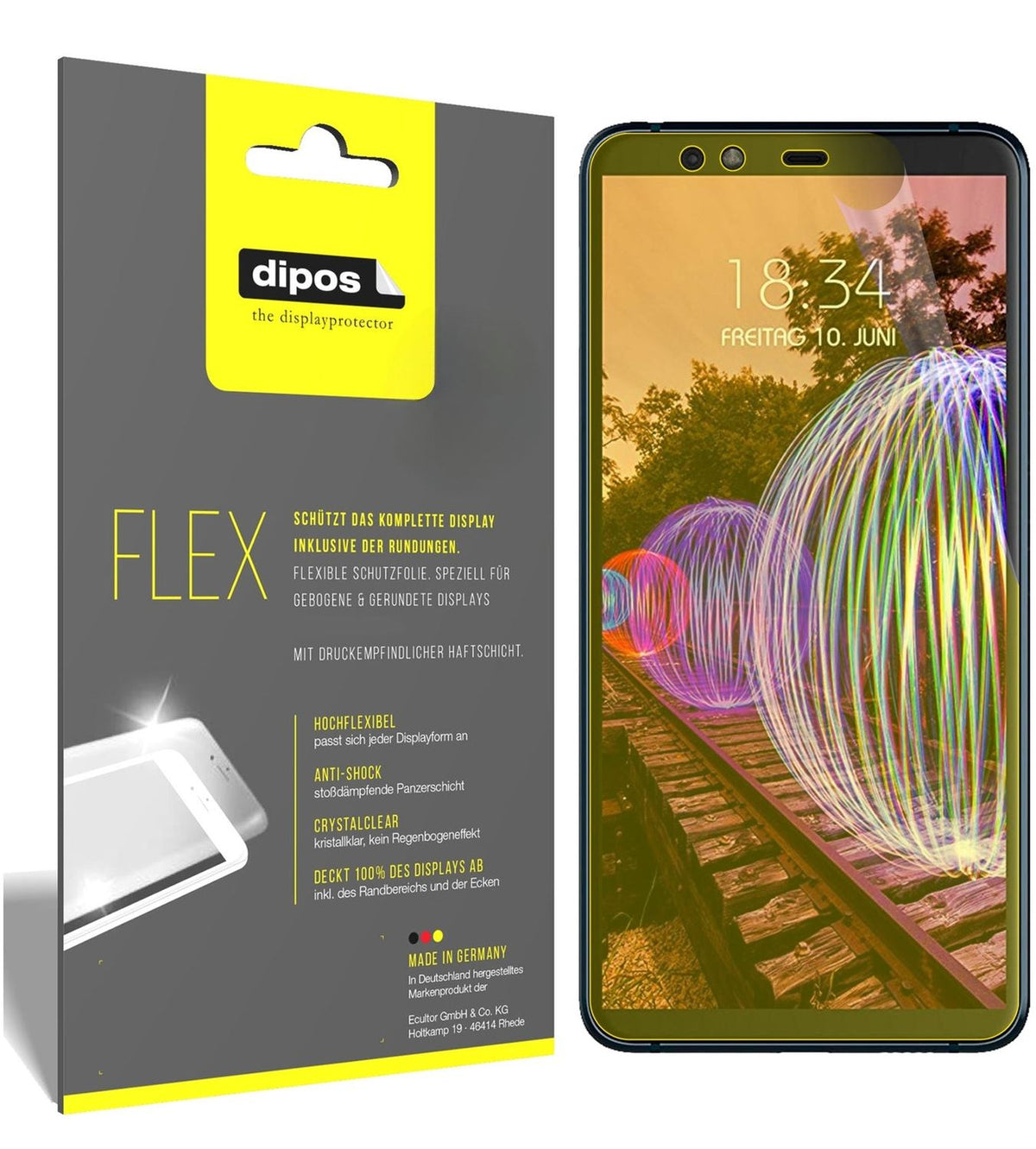 2x 3D Full Cover Screen Protector for JVC J20