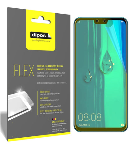 2x Screen Protector Huawei Enjoy 9 Plus Protective Film covers 100% dipos Flex