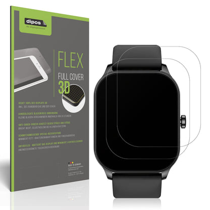dipos FLEX 2x Matte Screen Protector for Amazfit Pop 3s