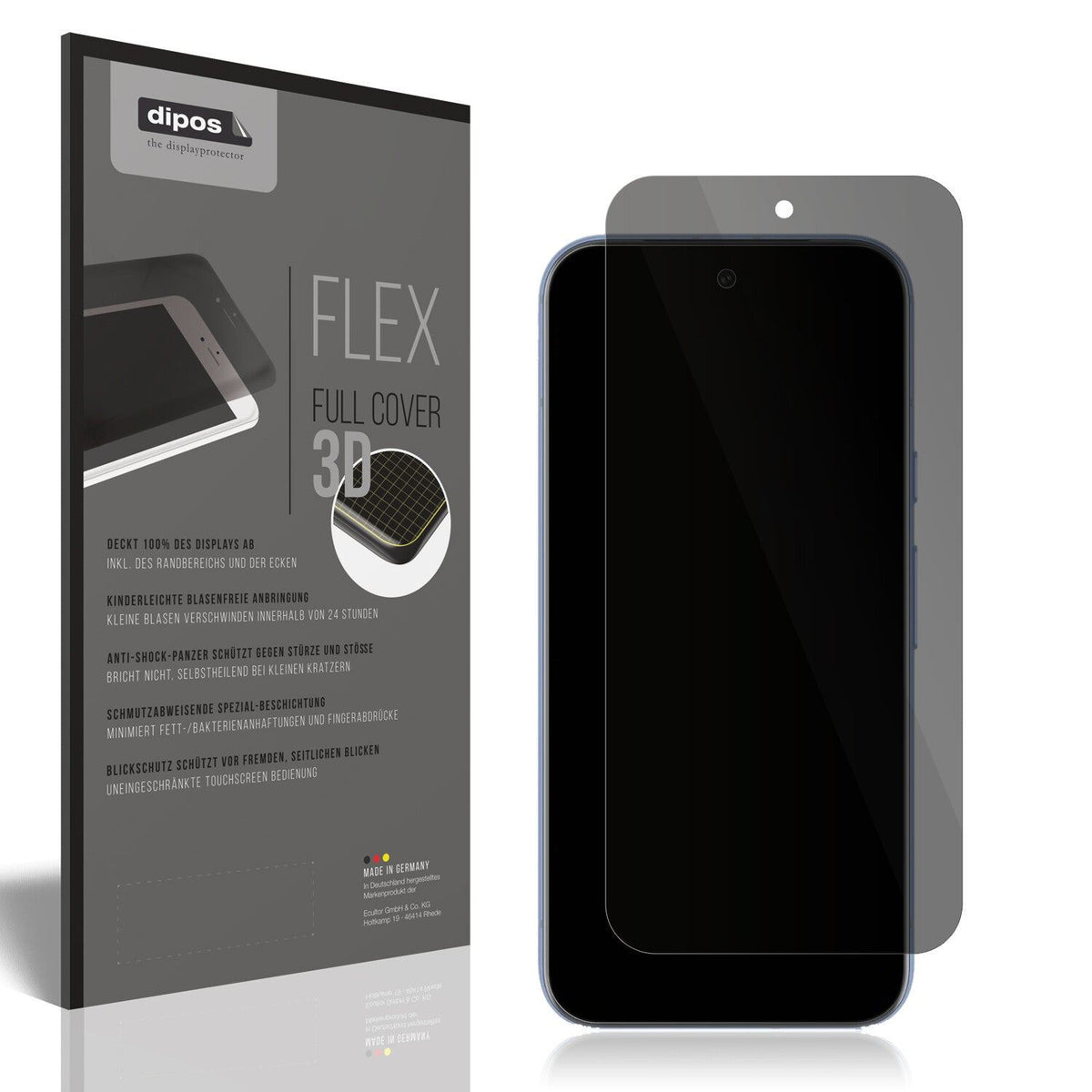 dipos FLEX Privacy Screen Protector for Google Pixel 8a
