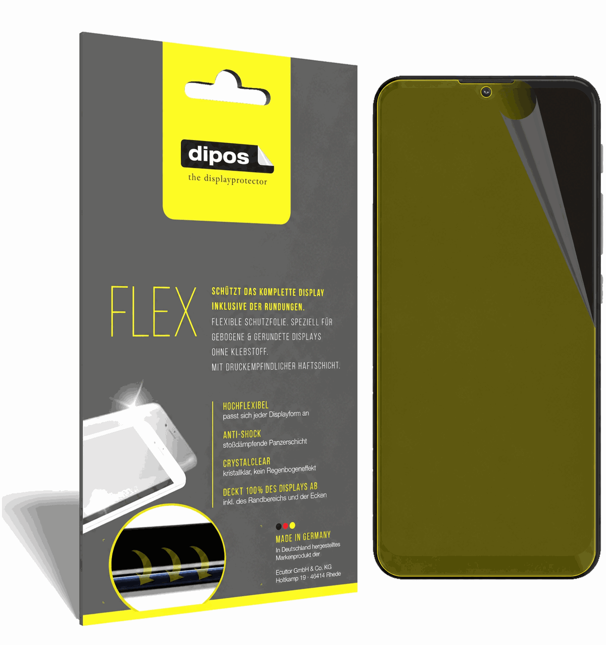 2x Screen Protector for Motorola Moto G10 Power Protective Film covers 100%