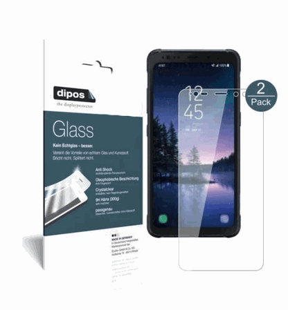 dipos 2x 9H Clear Screen Protector for Samsung Galaxy S8 ACTIVE