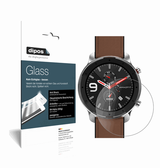 dipos 1x 9H Matte Screen Protector for Amazfit GTR 47mm Smartwatch