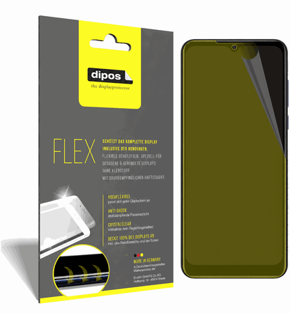 2x Screen Protector for Motorola Moto G Pure Protective Film covers 100% dipos