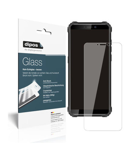 9H Clear Screen Protector for Oukitel WP5 Pro (2020) – Shatterproof, Crystal Clear | dipos