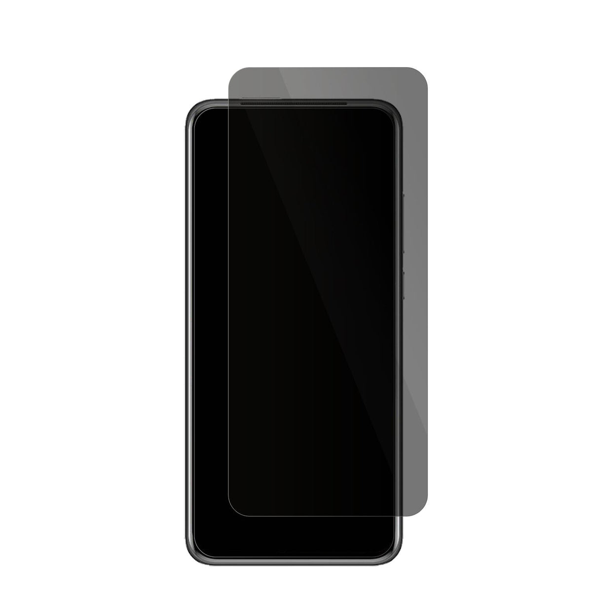 CoolpadCool 6 mit aufgebrachter dipos Flex Schutzfolie, die seitliche Einblicke blockiert