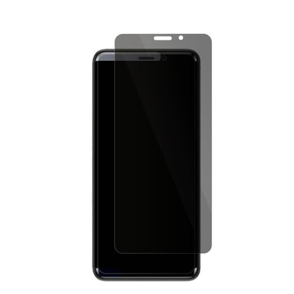 CoolpadCool Play 7C mit aufgebrachter dipos Flex Schutzfolie, die seitliche Einblicke blockiert