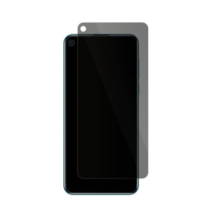 CoolpadCool S mit aufgebrachter dipos Flex Schutzfolie, die seitliche Einblicke blockiert