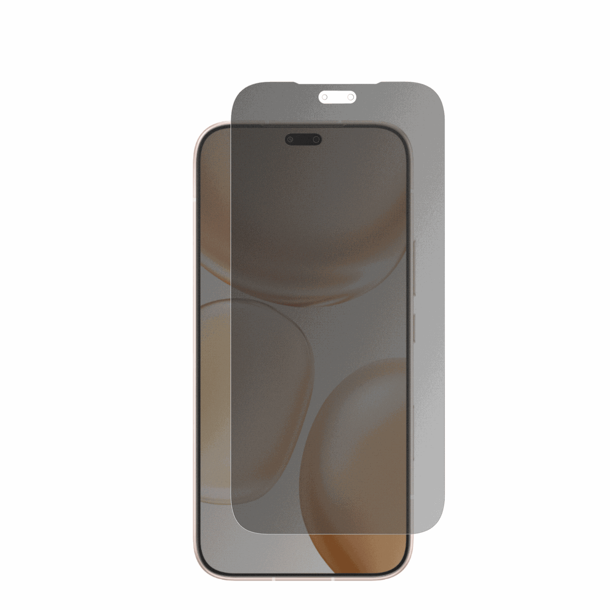 HonorPlay 11 Plus mit aufgebrachter dipos Flex Schutzfolie, die seitliche Einblicke blockiert