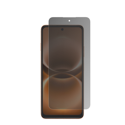 HuaweiEnjoy 90m Plus mit aufgebrachter dipos Flex Schutzfolie, die seitliche Einblicke blockiert