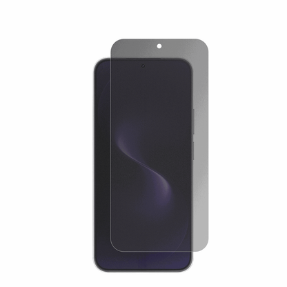 HuaweiNova 15 mit aufgebrachter dipos Flex Schutzfolie, die seitliche Einblicke blockiert