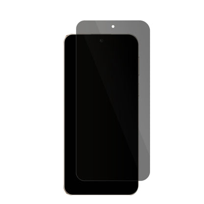 HuaweiPura 70 mit aufgebrachter dipos Flex Schutzfolie, die seitliche Einblicke blockiert