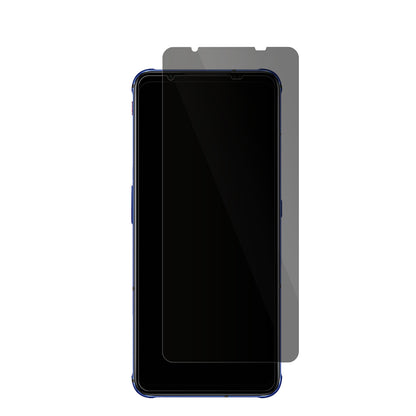 NubiaRed Magic 7s mit aufgebrachter dipos Flex Schutzfolie, die seitliche Einblicke blockiert