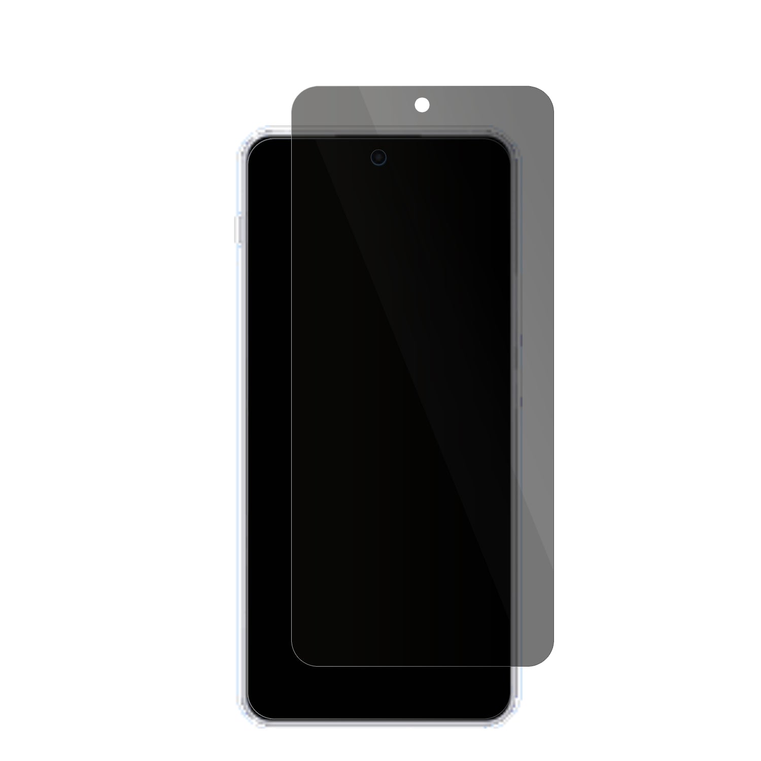OnePlusNord 4 mit aufgebrachter dipos Flex Schutzfolie, die seitliche Einblicke blockiert