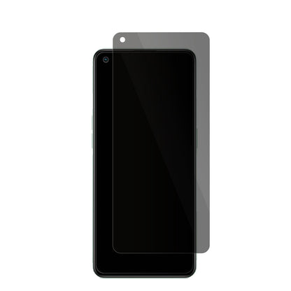 OppoReno 8 Lite mit aufgebrachter dipos Flex Schutzfolie, die seitliche Einblicke blockiert