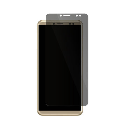 WaltonPrimo S6 Infinity mit aufgebrachter dipos Flex Schutzfolie, die seitliche Einblicke blockiert