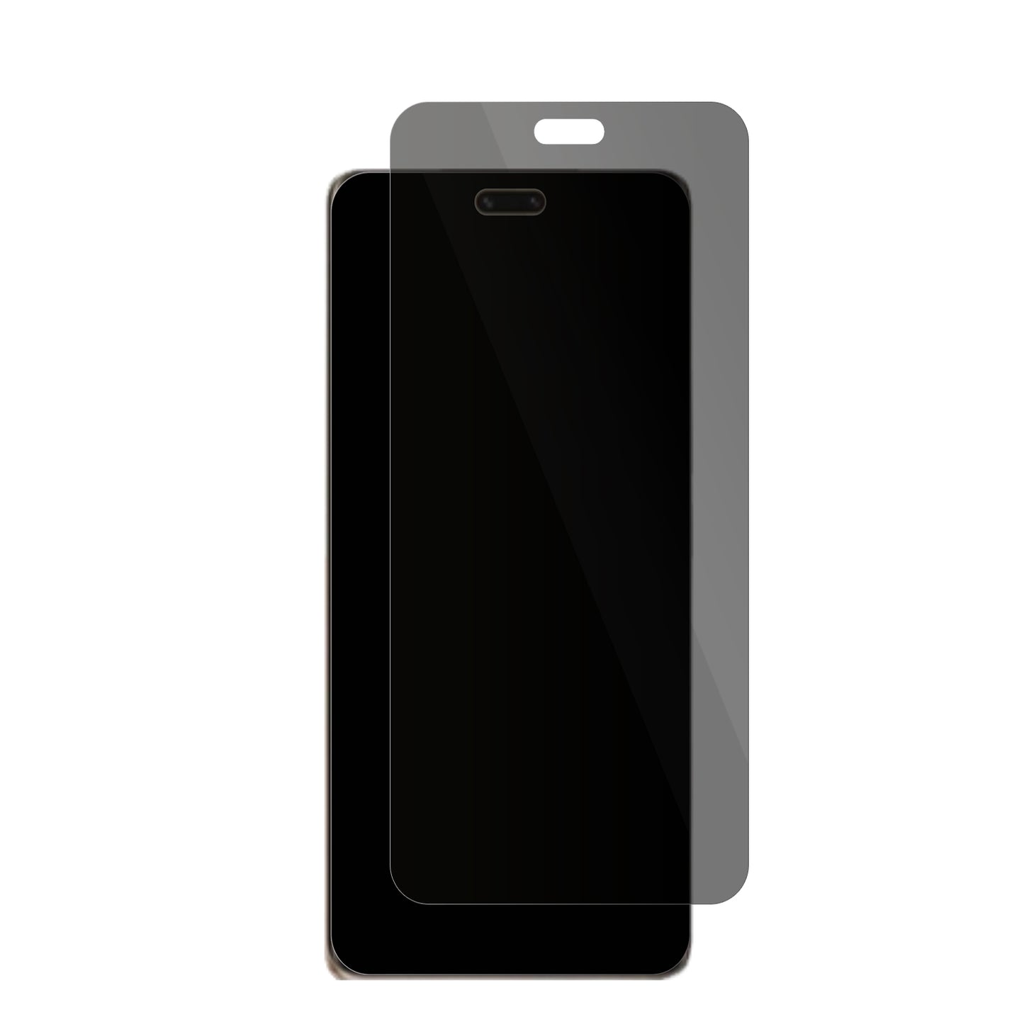 XiaomiCivi 3 mit aufgebrachter dipos Flex Schutzfolie, die seitliche Einblicke blockiert