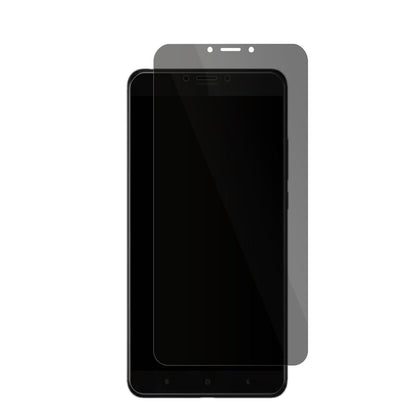 XiaomiMi Max 3 mit aufgebrachter dipos Flex Schutzfolie, die seitliche Einblicke blockiert