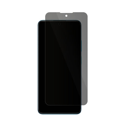 XiaomiRedmi Note 12 Pro 4G 2209116AG mit aufgebrachter dipos Flex Schutzfolie, die seitliche Einblicke blockiert