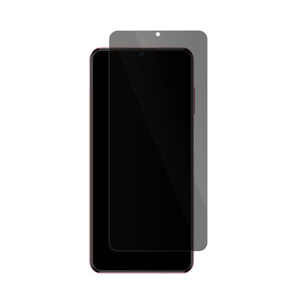 ZTEBlade V40 Vita mit aufgebrachter dipos Flex Schutzfolie, die seitliche Einblicke blockiert