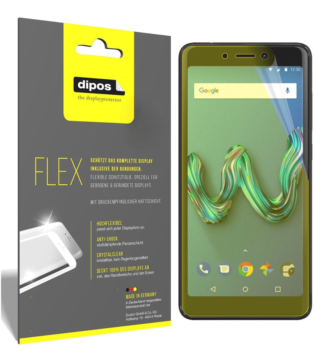 2x 3D Full Cover Screen Protector for Wiko Tommy 3