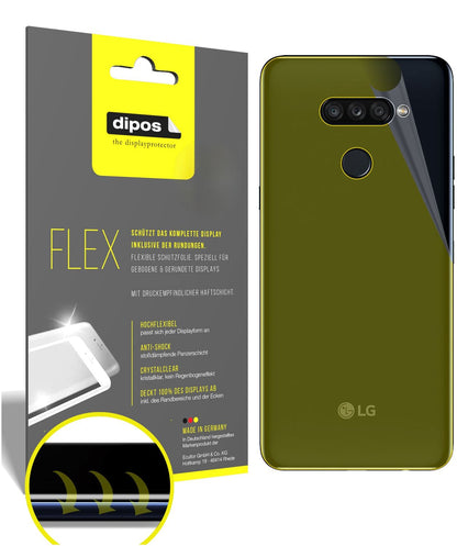 3x Full Cover Back Protector for LG K50S – Covers Curved Edges | dipos