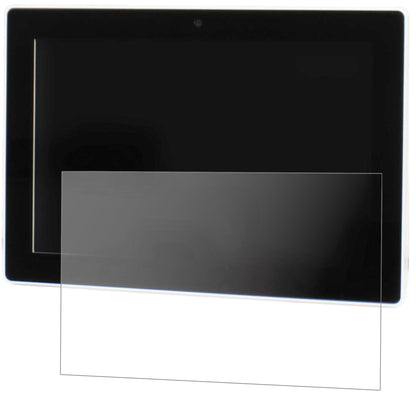9.2 Zoll Wide201 x 121 mm mit aufgebrachter dipos Panzerfolie, die lästige Fingerabdrücke minimiert