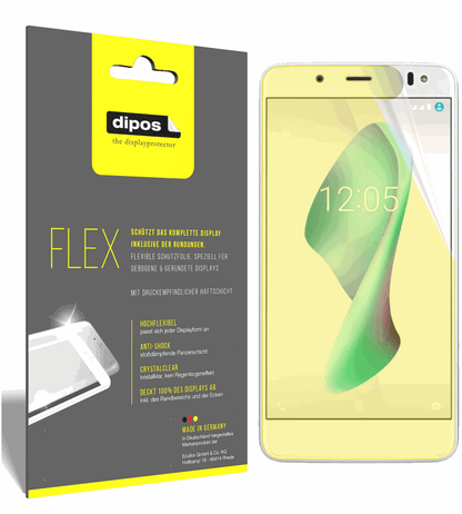 dipos FLEX 3x Clear Screen Protector for BQ Aquaris VS Plus