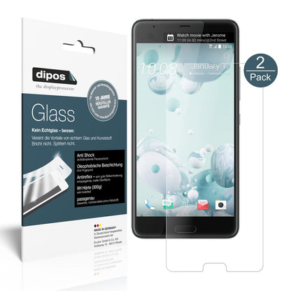 1x 9H Matte Screen Protector for HTC U Ultra Tempered Glass