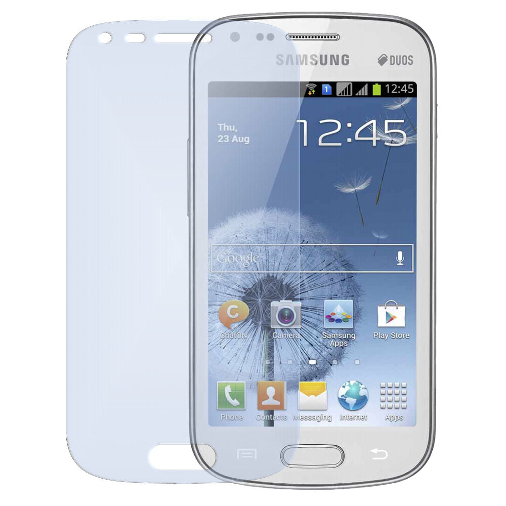 2x Schutzfolie matt für Galaxy S Duos S7562 Samsung Display-Schutzfolie