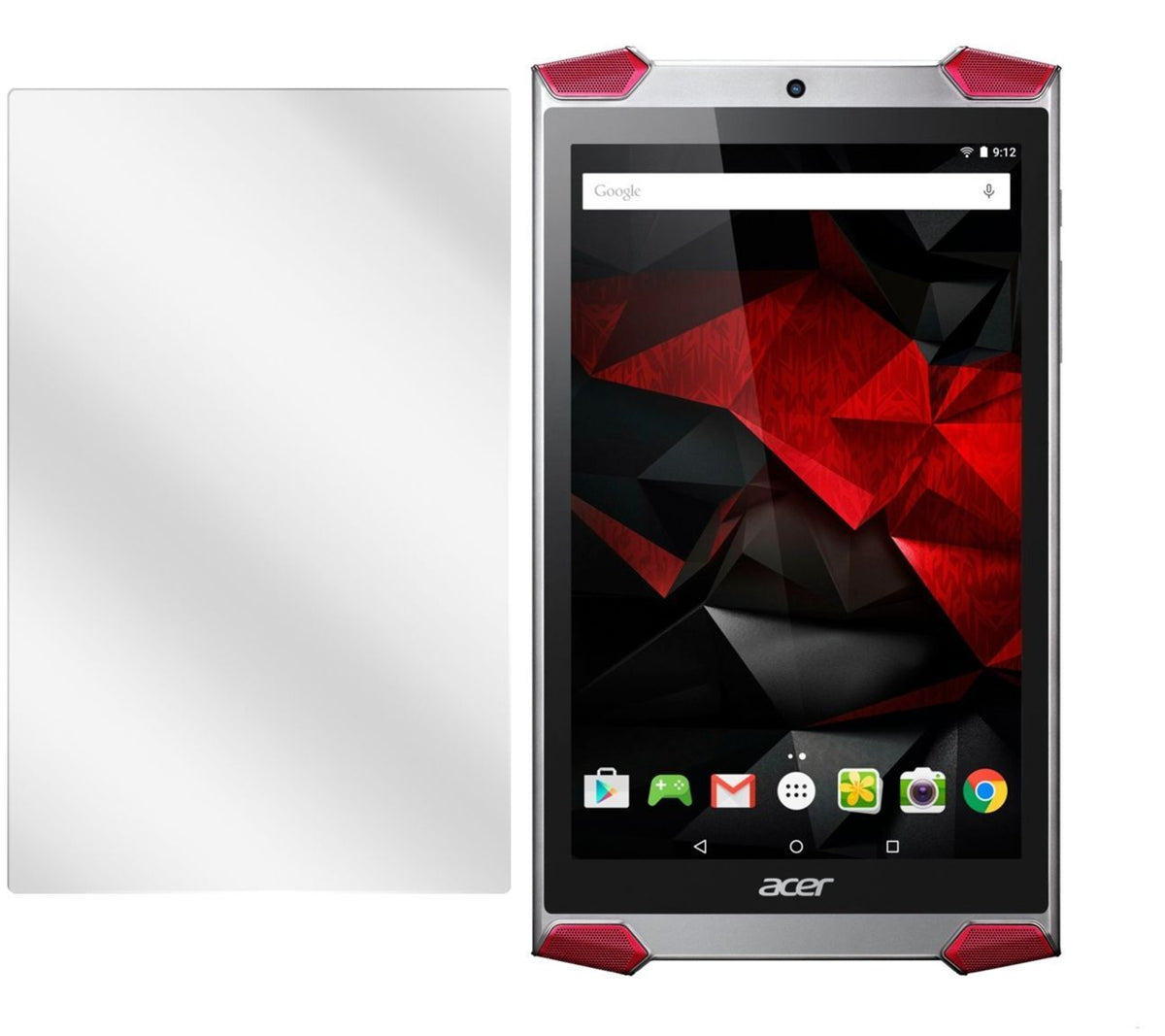 dipos 2x Clear Screen Protector for Acer Predator 8