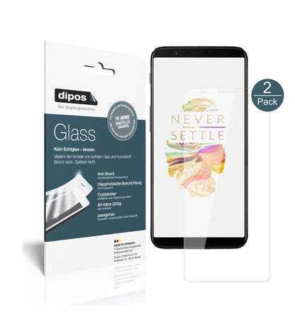 1x 9H Screen Protector for OnePlus 5T Tempered Glass