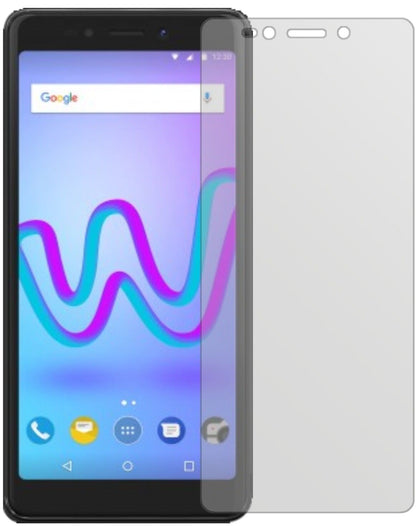 Matte Displayschutzfolie von dipos passend für Wiko Jerry 3, präziser Zuschnitt und blasenfrei montiert